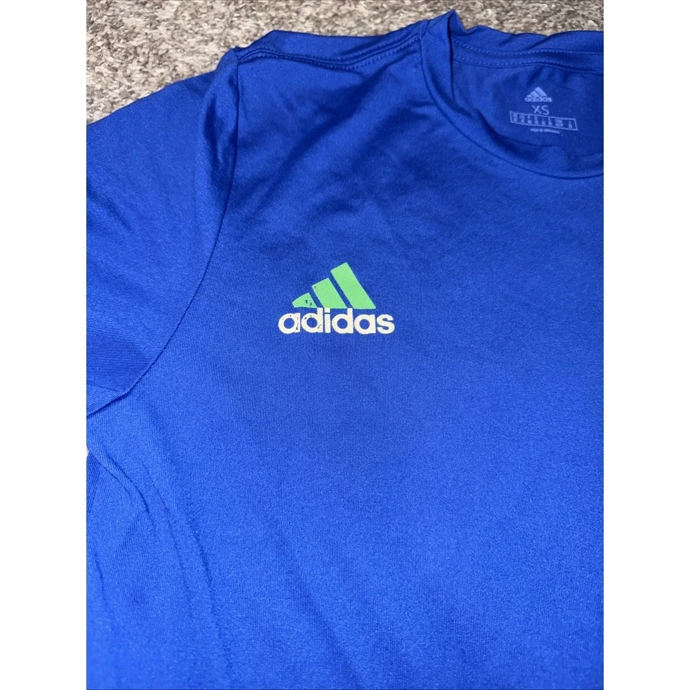 Lue Adidas Seattle Sounders Soccer Shirt - Picture 2 of 6